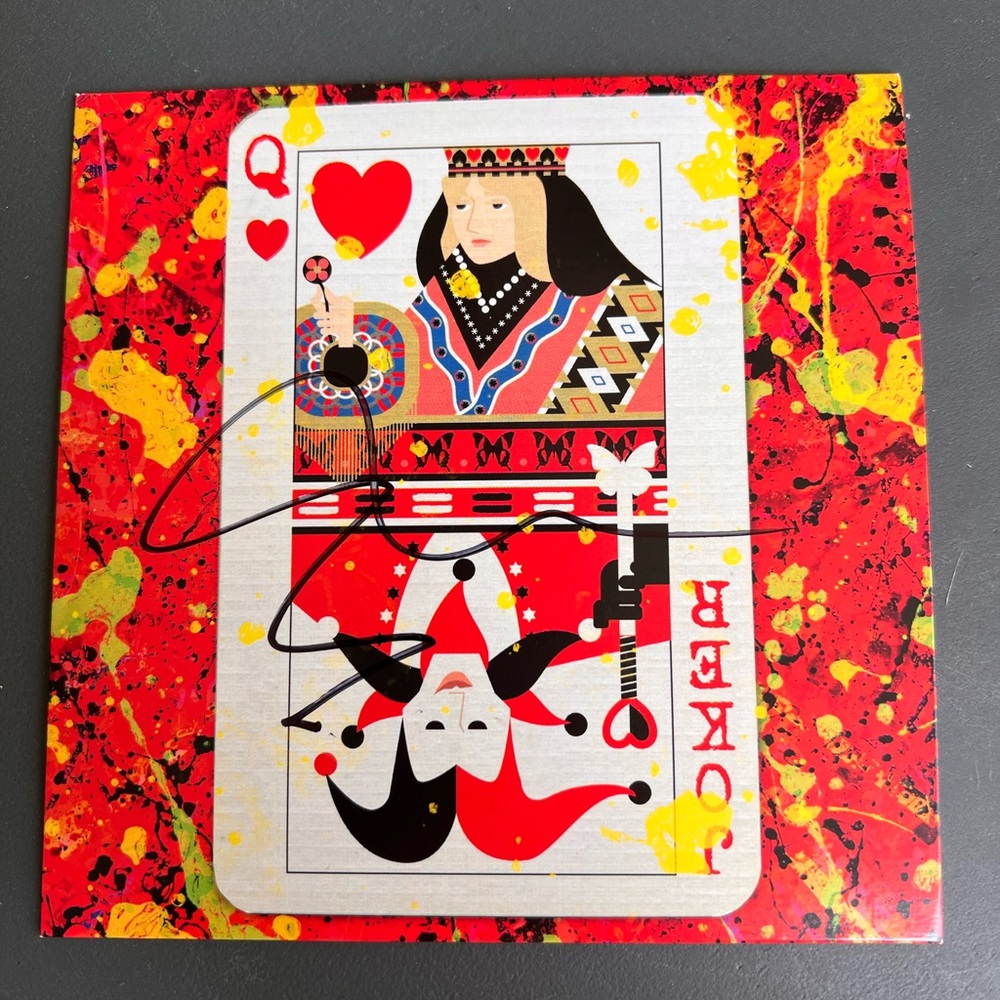 Ed Sheehan (feat. Taylor Swift) Joker and the King Single - SIGNED BY ED